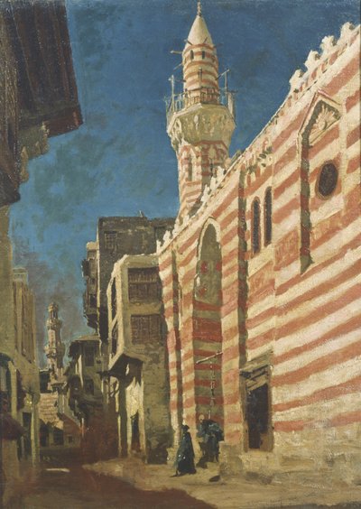 Street in an Arab City by Cesare Biseo